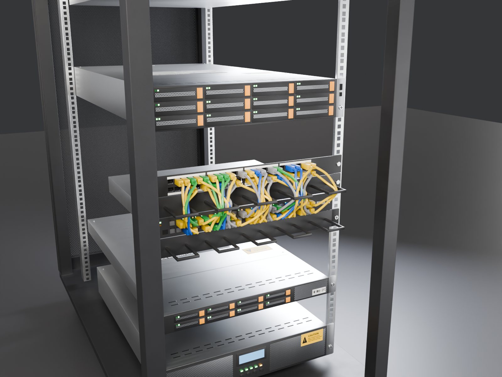 Server Rack Kit, render 6 of 8