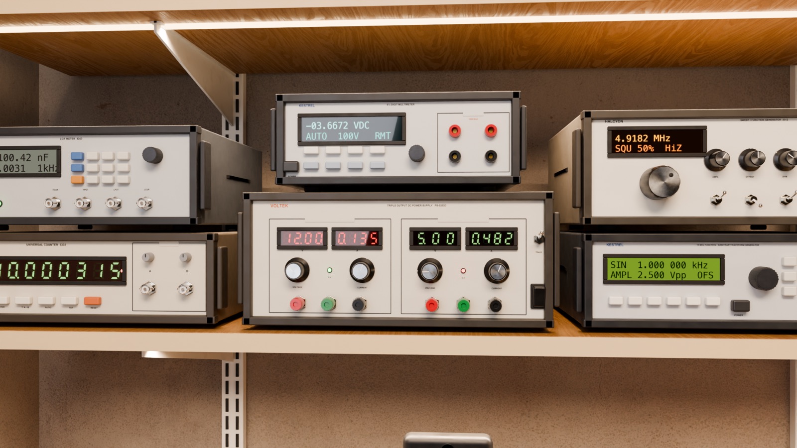 Electronics Workbench, render 7 of 7