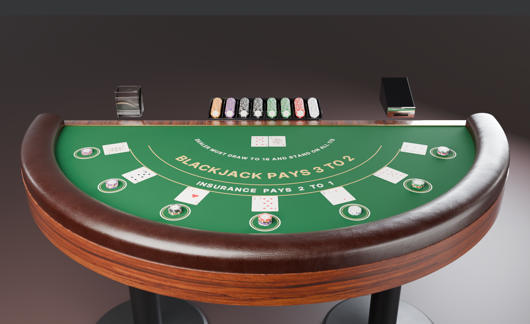 Casino Kit, Game-Ready, render 2 of 5